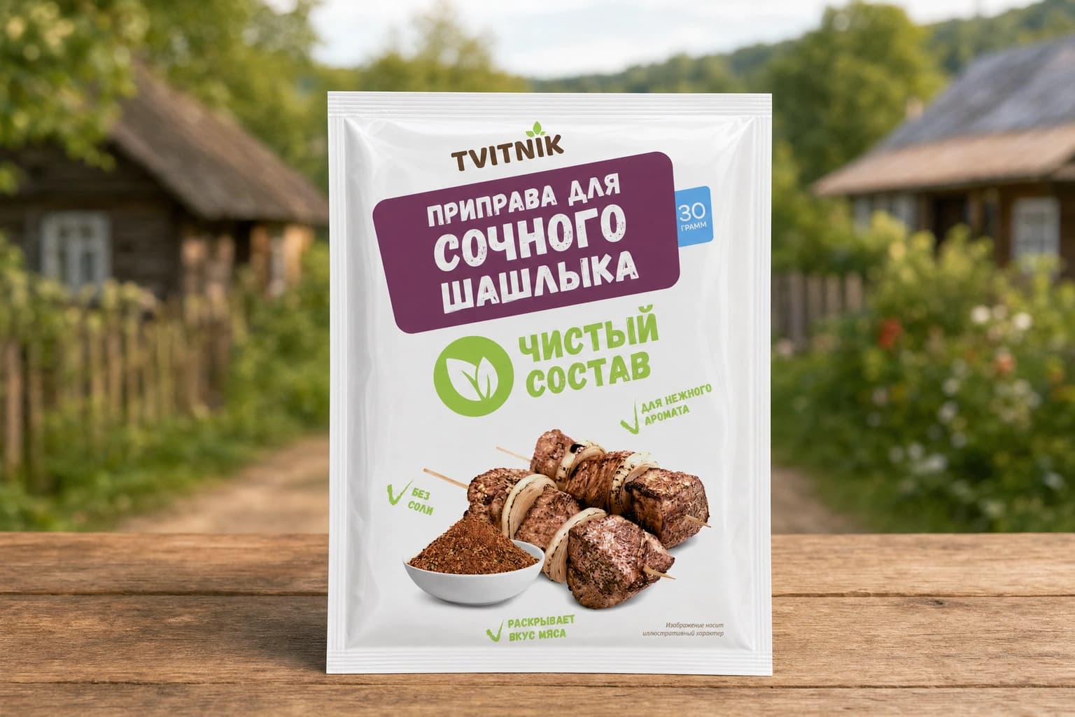 Приправа для сочного шашлыка ТМ "Tvitnik"30 г