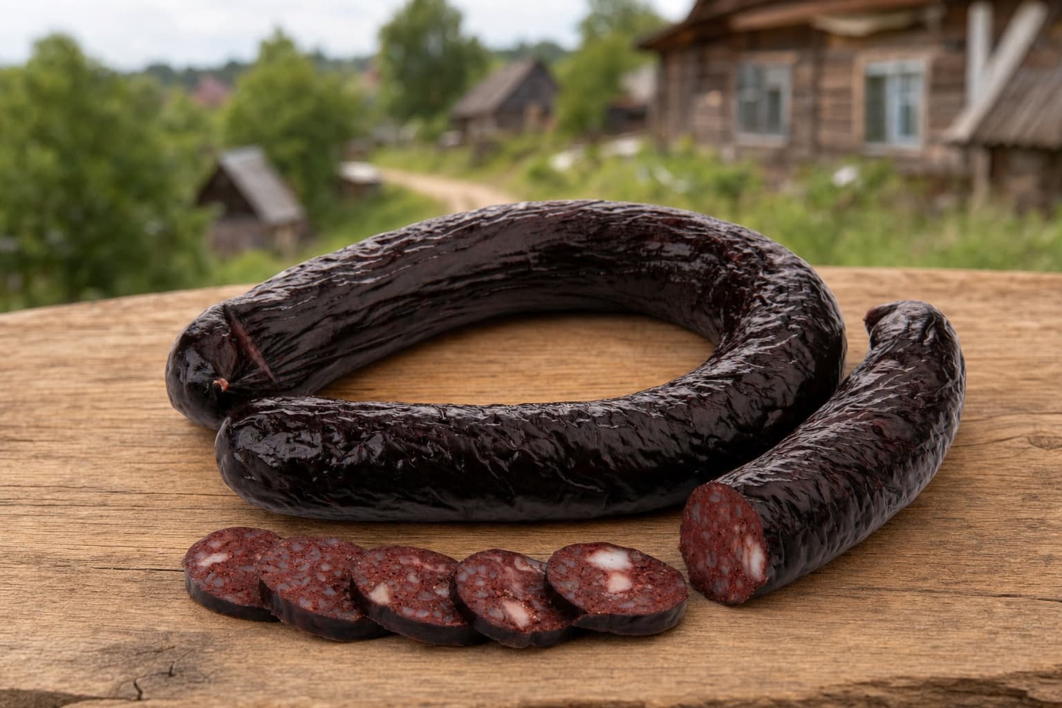 Колбаса "Крестьянская" кровяная мясн.запеч. н.об. ГАЗ Брестский МК