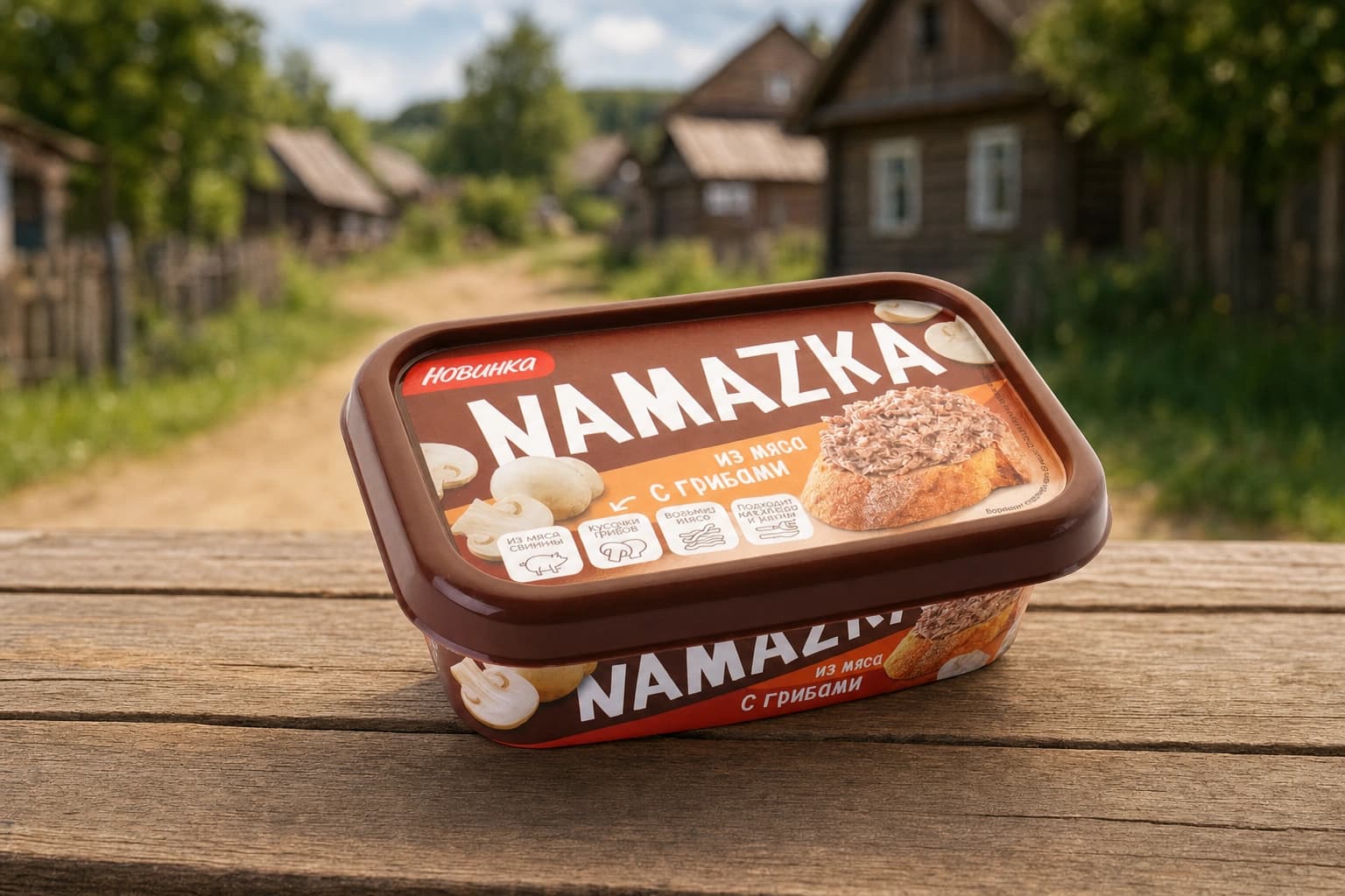 Намазка с грибами изд мясораст вар. 150г Брестский МК