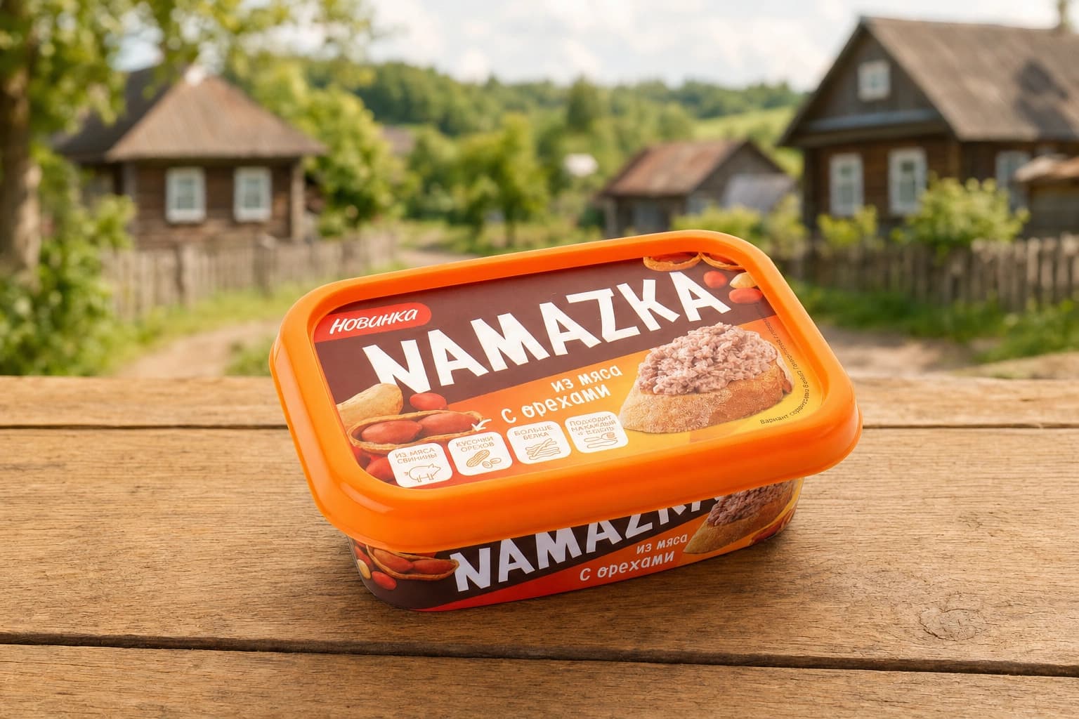 Намазка с орехами изд мясораст вар. 150г Брестский МК