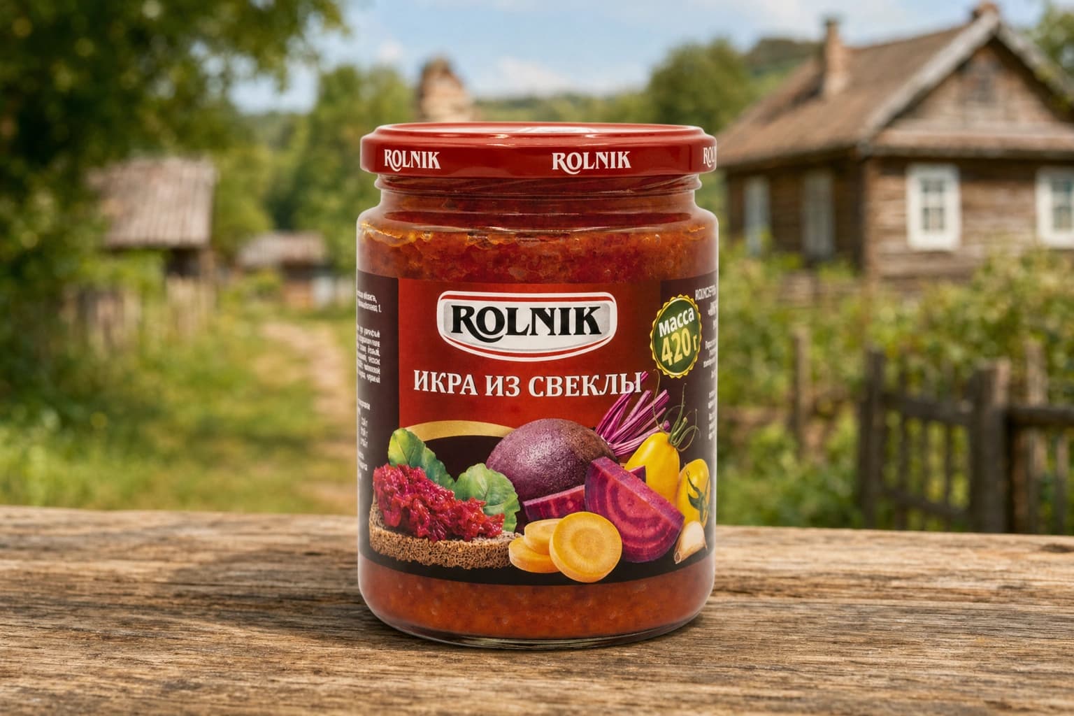 Икра из свеклы 420г ТМ "ROLNIK"