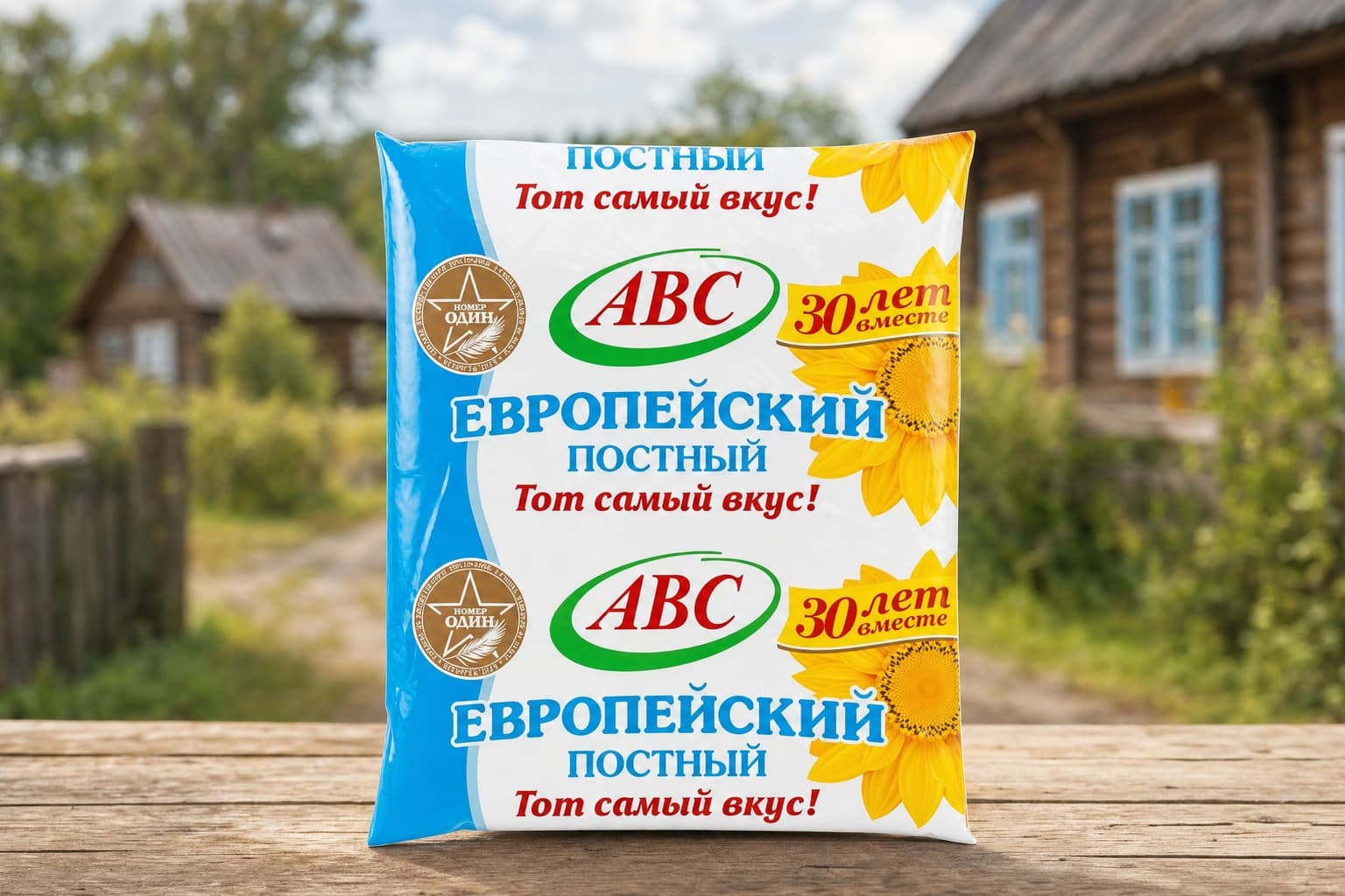 Соус майонезный "Европейский постный" АВС полимерный пакет 360 г
