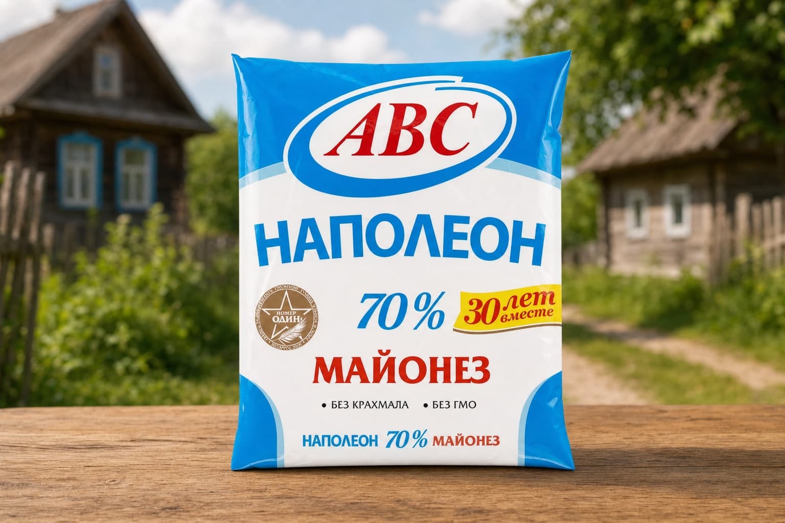 Майонез "Наполеон" АВС полимерный пакет 360г