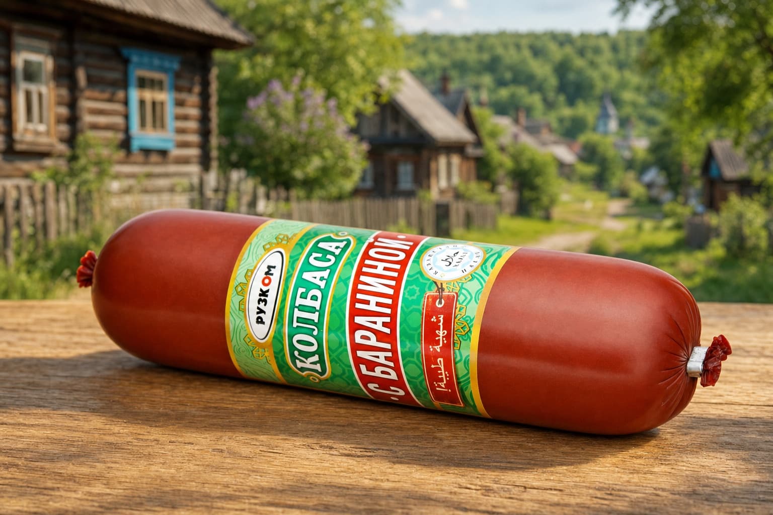 Колбаса с Бараниной п/к (Рузком)