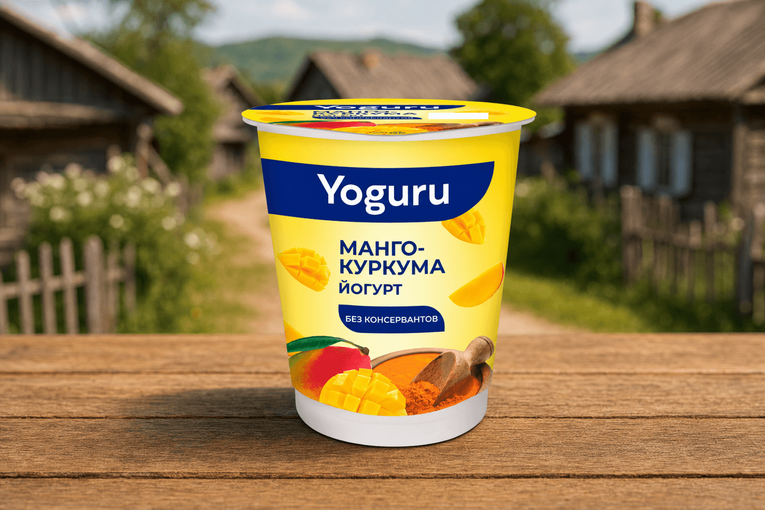 Йогурт "YOGURU" 1,5% стакан 310 г бифидо