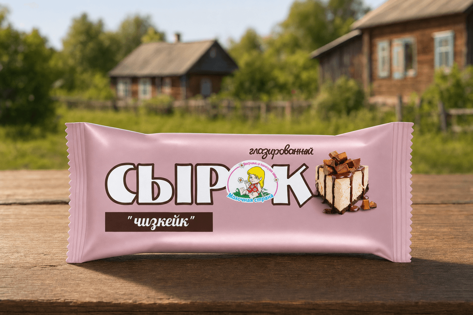 Сырок глазированный 18,0% пленка 45 г чизкейк
