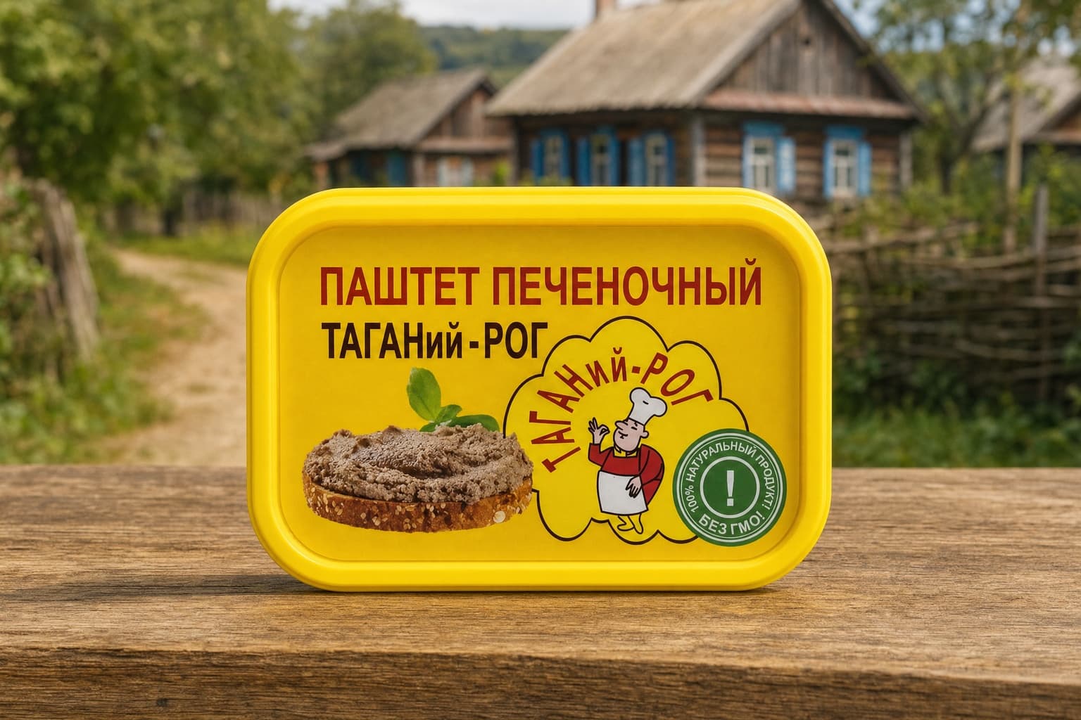 Паштет печеночный банка 0,180 "Таганий Рог"