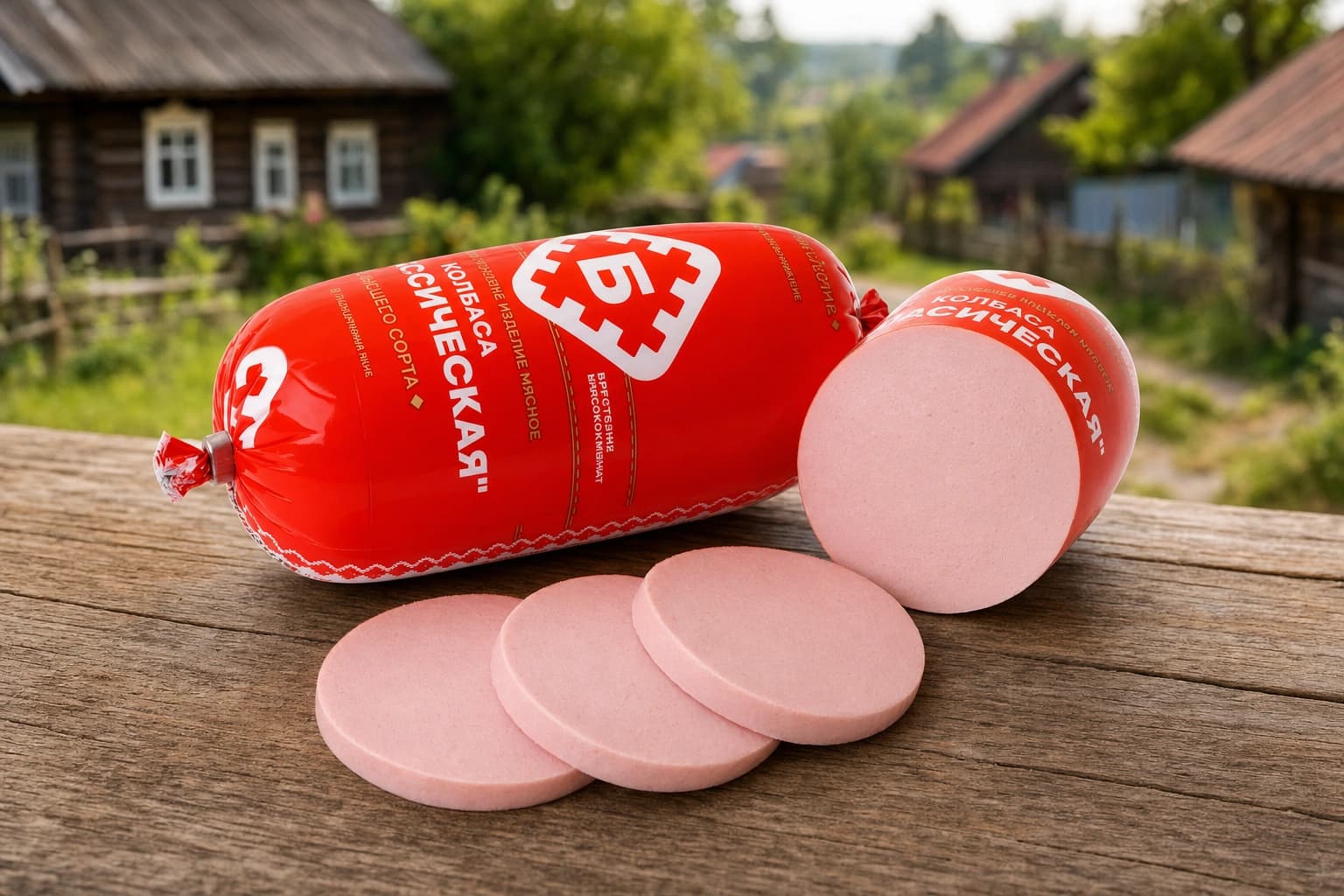 Колбаса вар. КЛАССИЧЕСКАЯ 400г в/с Брестский МК