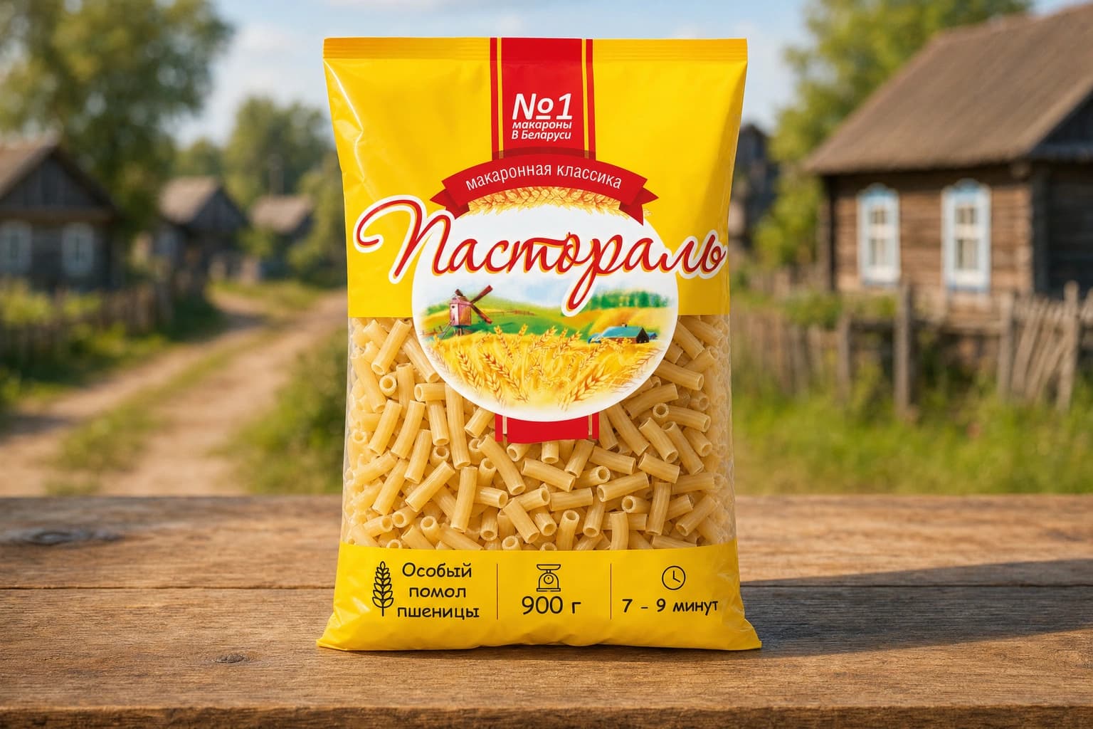 Рожки любительские гр.В в/сорт ф.0,9 кг Борисовский КХП