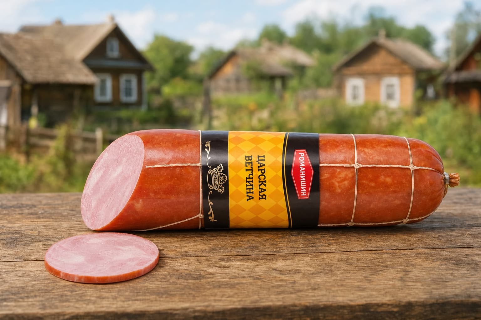 Ветчина "Царская"  Мясное колбасное изделие вареное, категория А