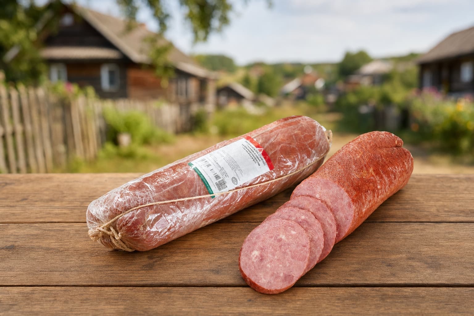 Пр-т из говядины к/в мясной. "ВЕТЧИНА "ЧИСТО ГОВЯЖЬЯ" МГС (Пинск)