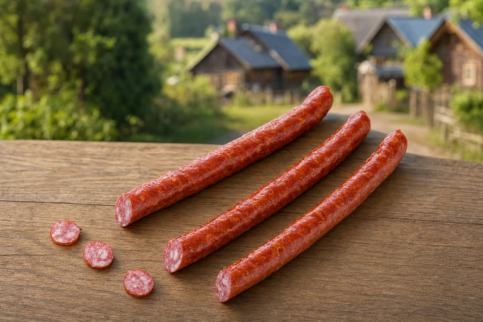 Охотничьи колбаски Изделие колбасное полукопченое Мясной продукт категории Б