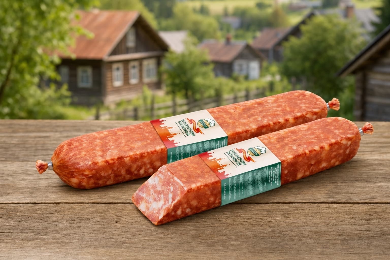 С/К "Пепперони Премиум" мясн. рубленый в обол. в/у квадратная Калинковичский МК