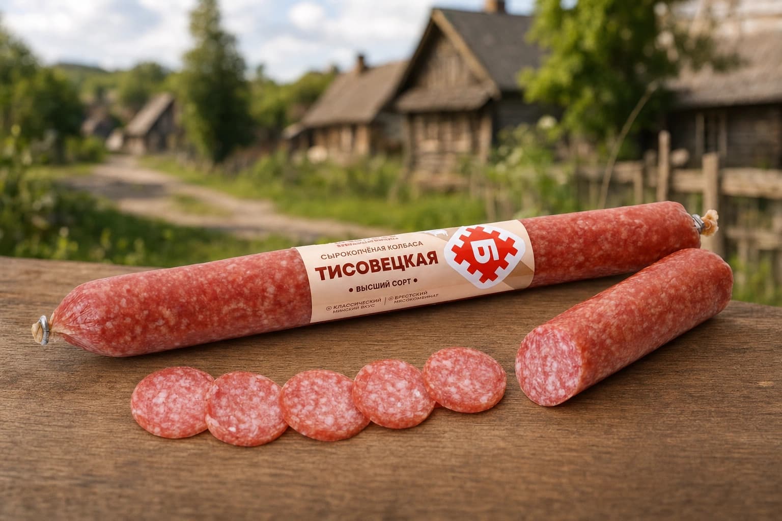 С/К Тисовецкая изд.колб. салями в/с вак Брестский МК