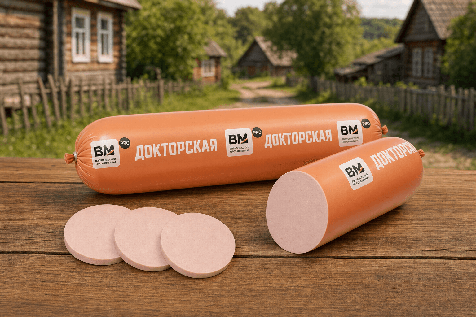 Вареная. "Докторская" кат.А ВОЛКОВЫССКИЙ МК