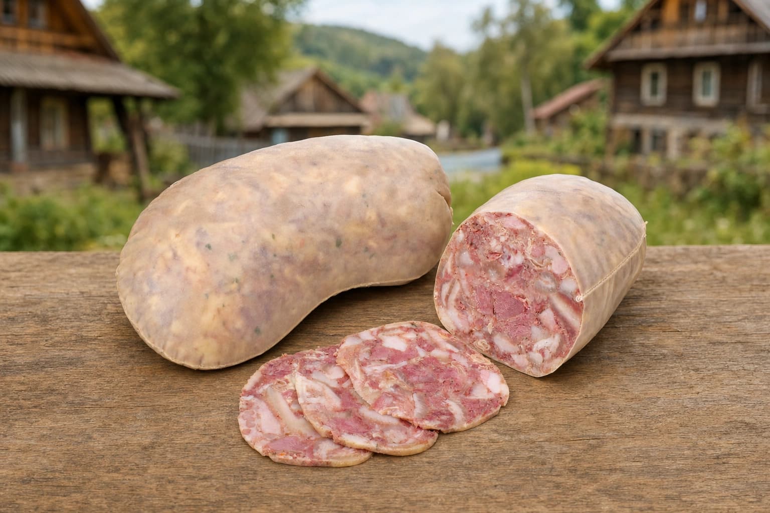 Сальтисон "КРЕСТЬЯНСКИЙ" мясной т.об. газ Брестский МК