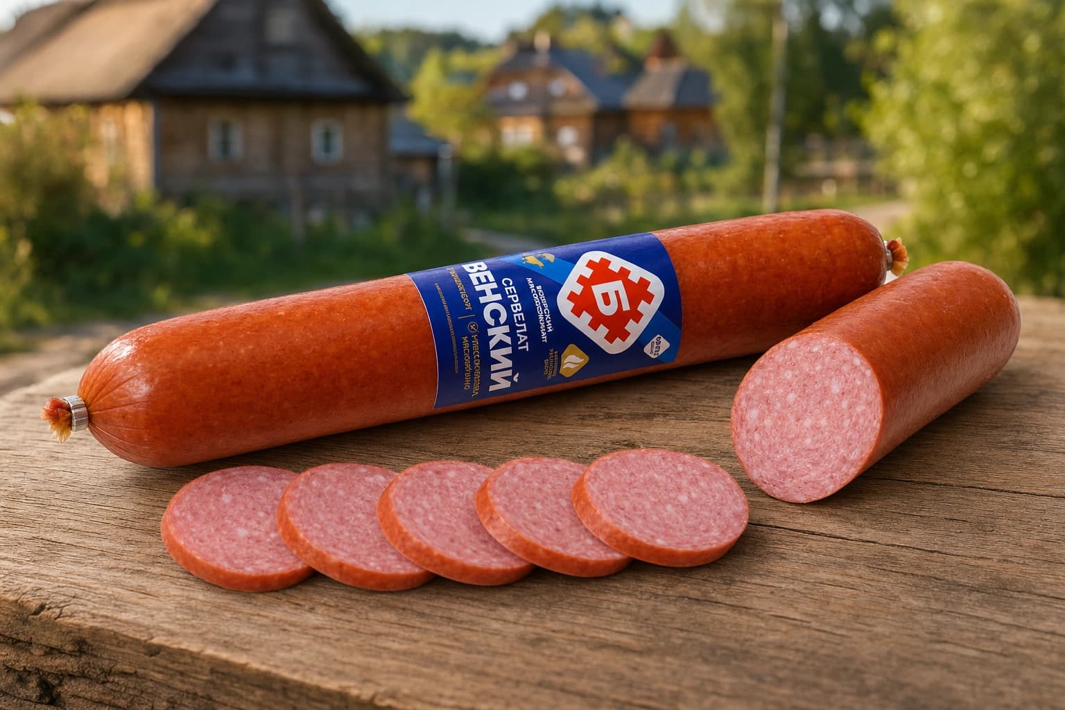 Колбаса в/к Сервелат Венский салями в/с вак Брестский МК