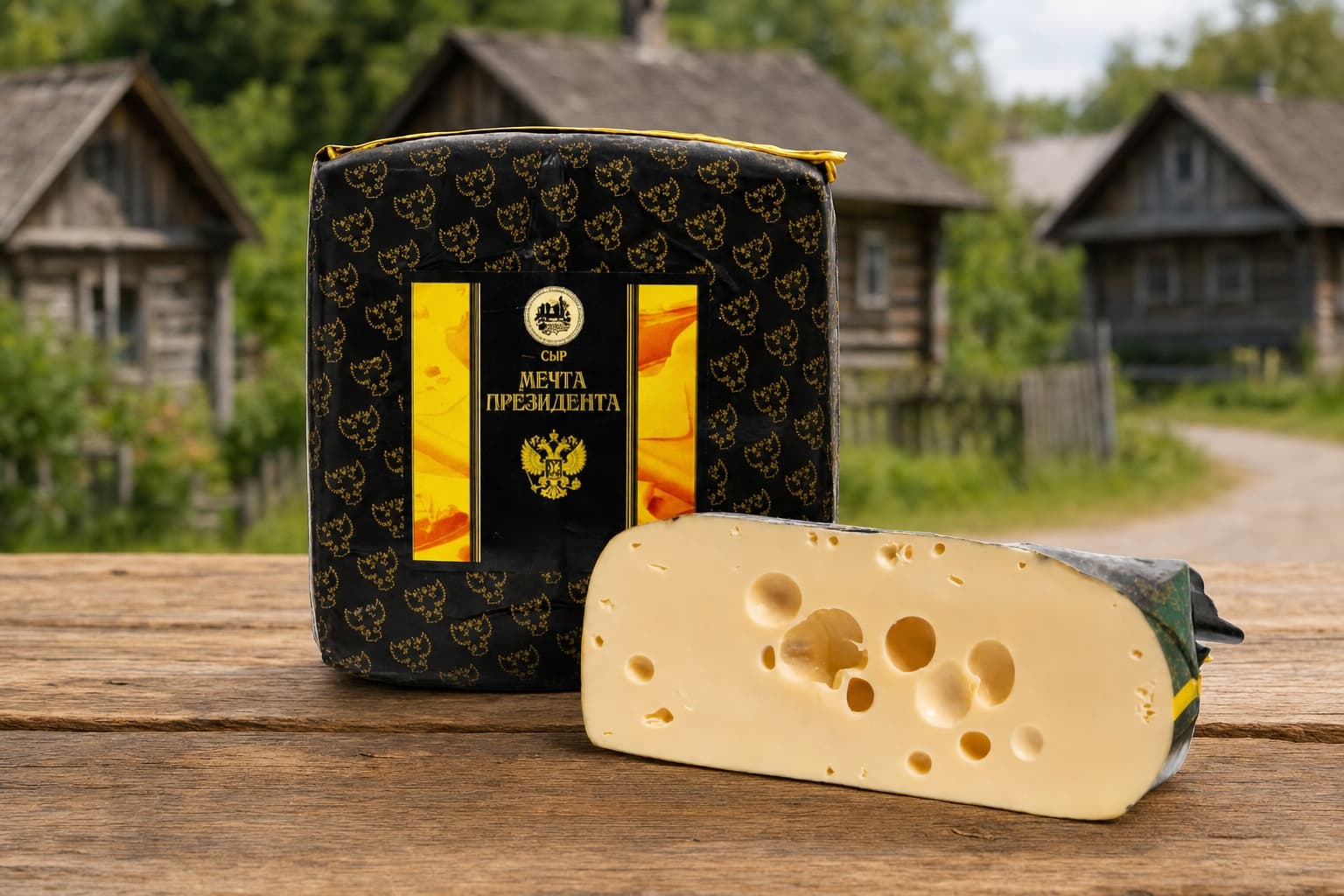 Сыр "Мечта Президента" м.д.ж. в сухом веществе 45%  (Новогрудские дары)