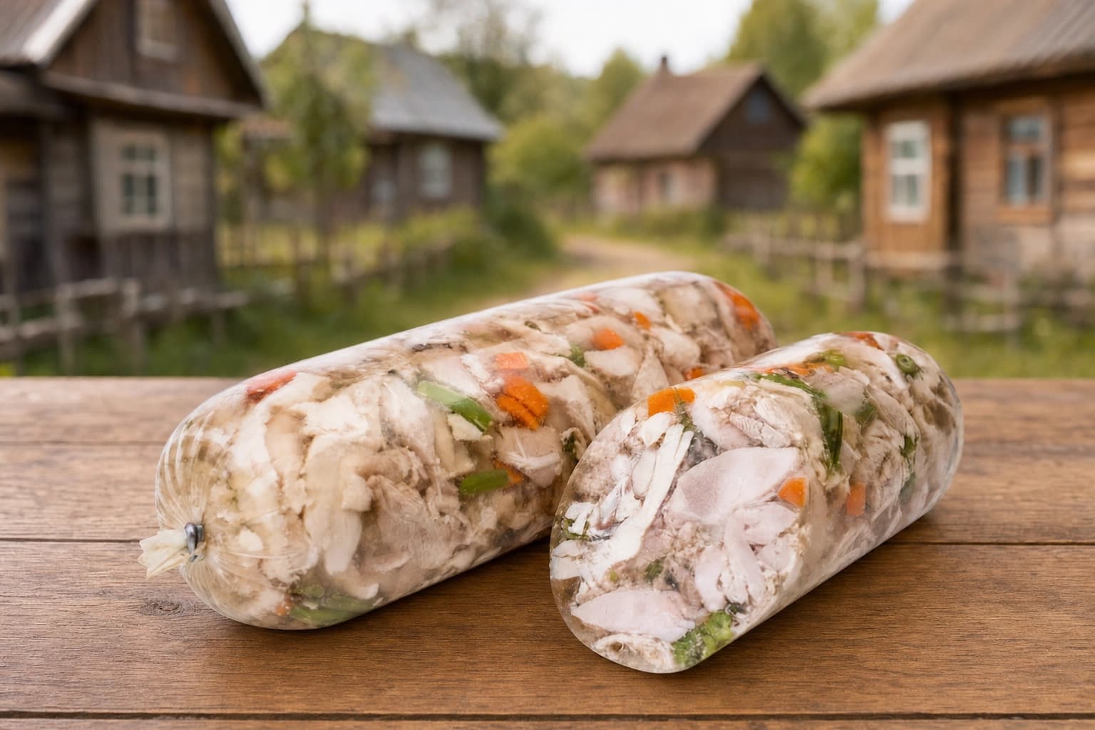 Мозаика в желе "Куриная с травами" 