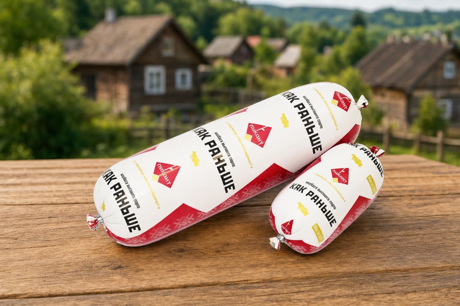 вареная колбаса мясная "КАК РАНЬШЕ" в/с ГОСТ И/О (Докторская Гостовская) 