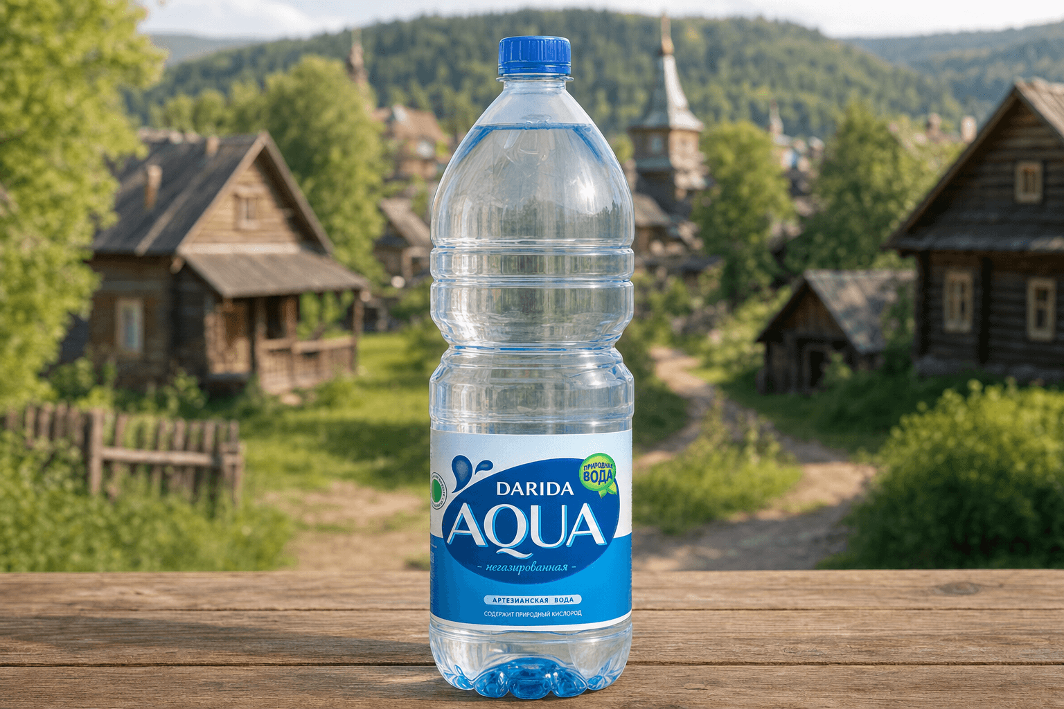 Вода питьевая природная "Дарида" негазированная, 1.5л.