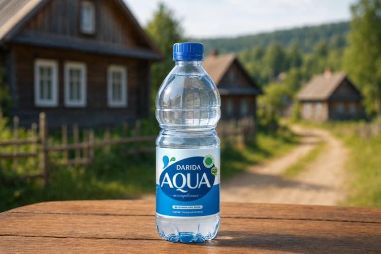 Вода питьевая природная "Дарида" негазированная, 0.5л.