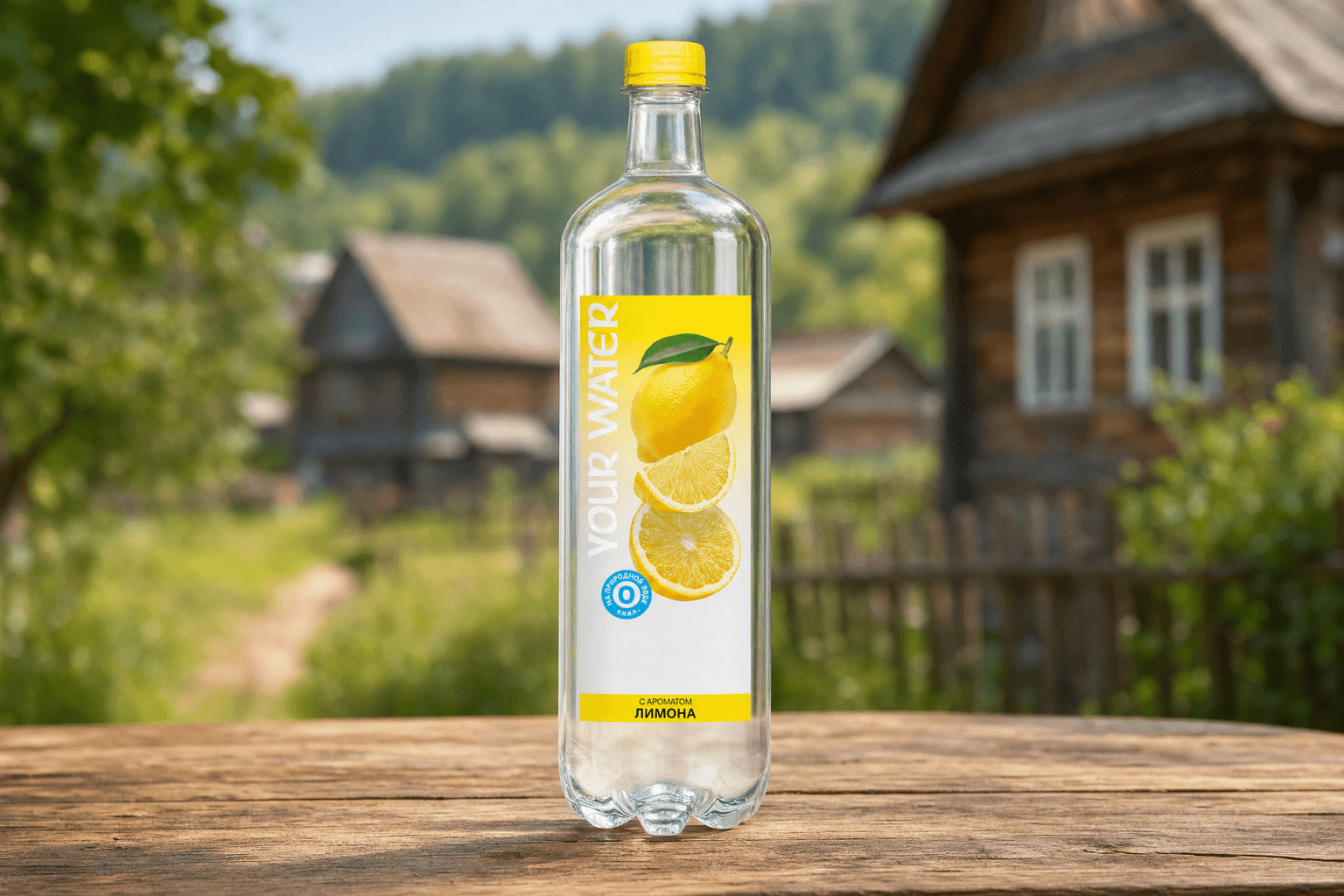 Напиток безалькогольный газированный "Дарида" с ароматом лимона, 1,0 л (Your Water)