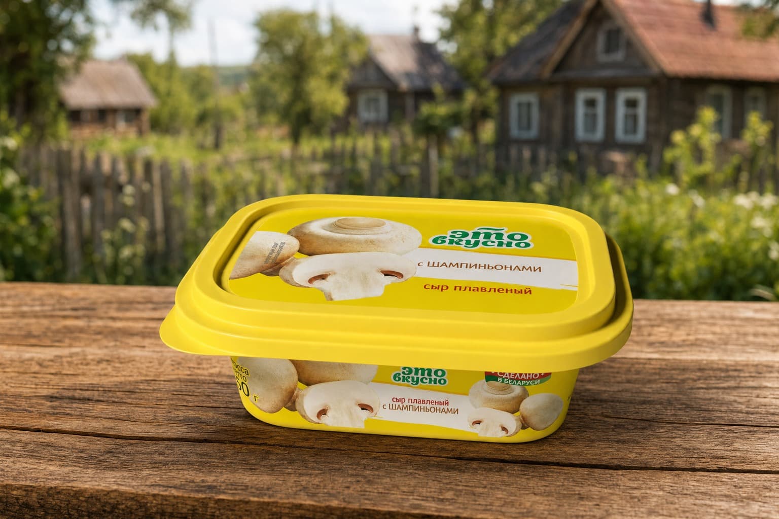 Сыр плавленый с шампиньонами 40% 150г.БК