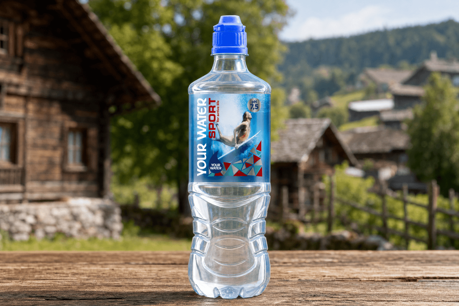 Вода питьевая природная негазированная "Your Water" (Дарида), 0.75л.
