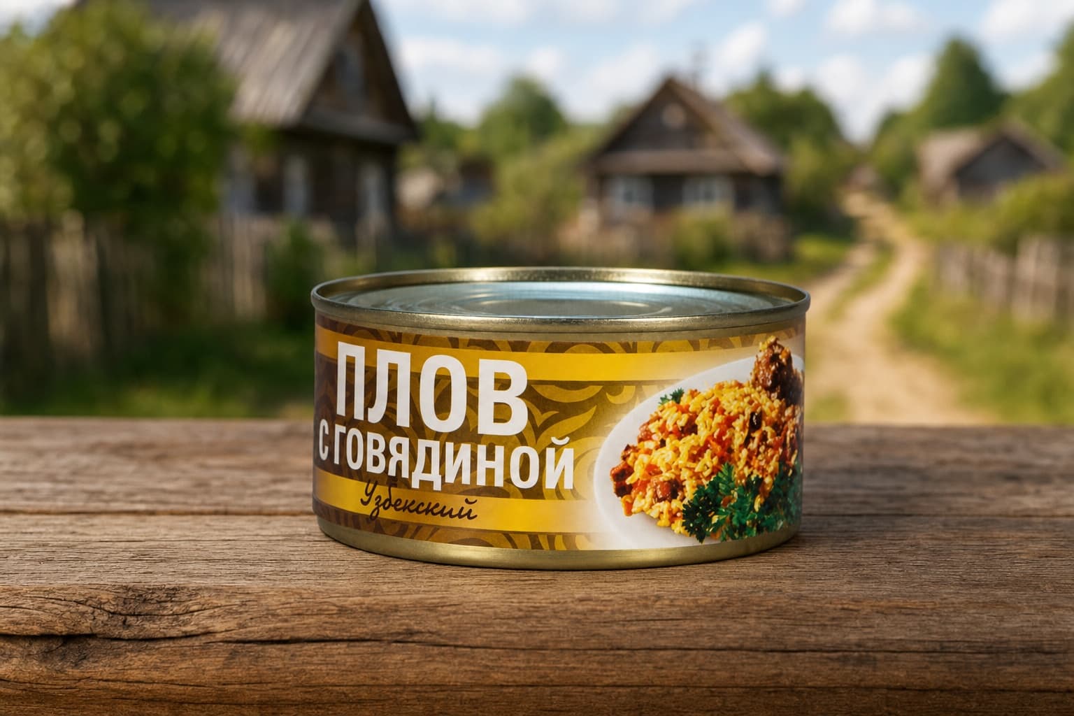 Плов "Узбекский" с говядиной 0,325 с/к