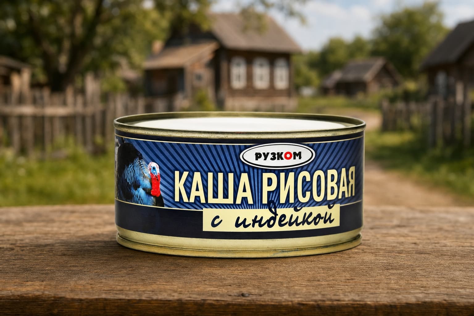 Каша рисовая с индейкой ГОСТ 0,325