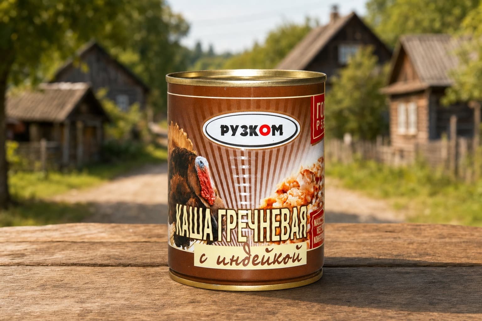 Каша гречневая с индейкой ГОСТ  0,338