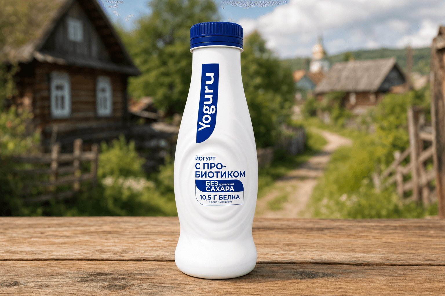 Йогурт, обогащ. пробиотиком м.д.ж. 1,5%, Yoguru