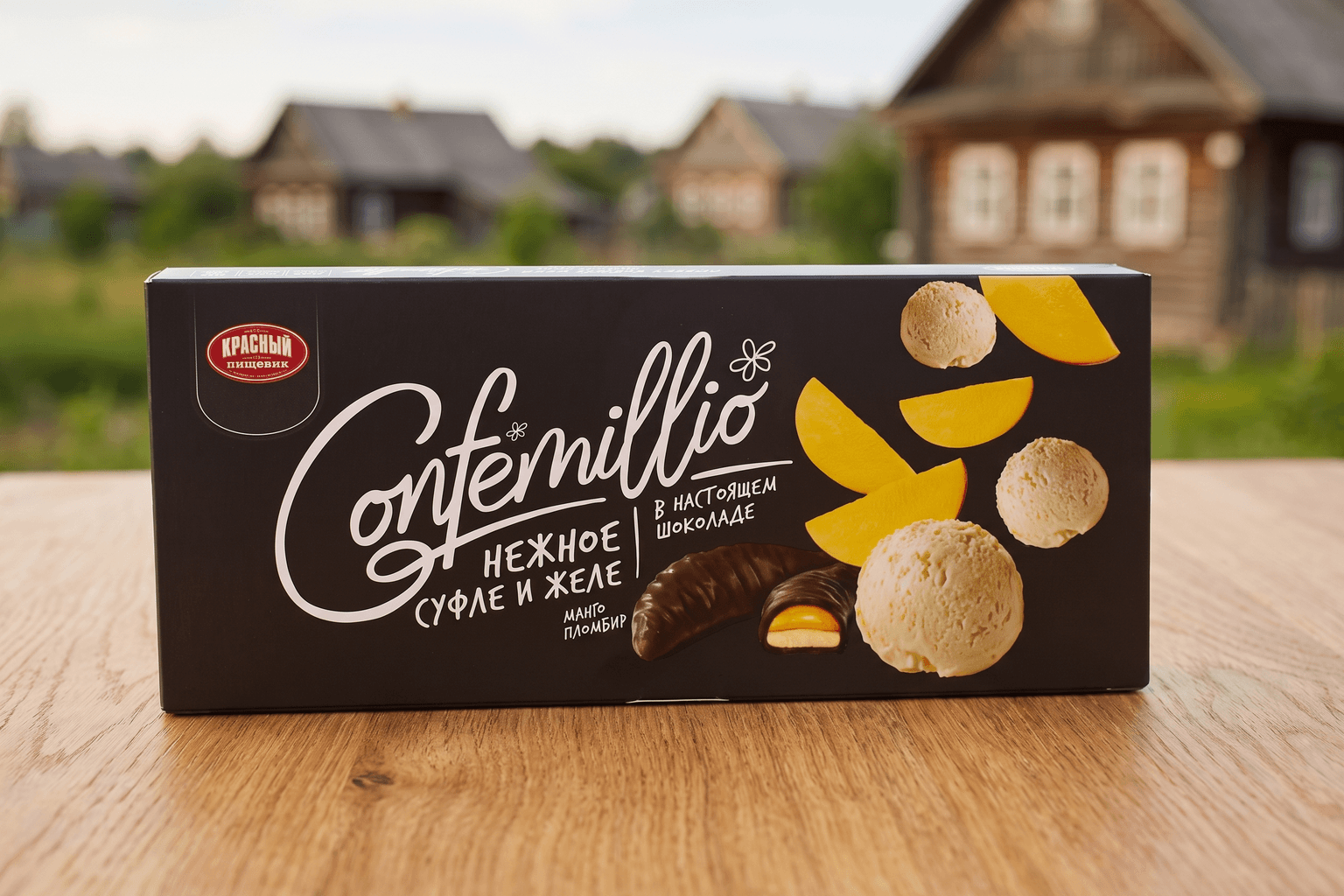 К-ты Confemillio "со вкусом манго и пломбира" кор. (160г.)