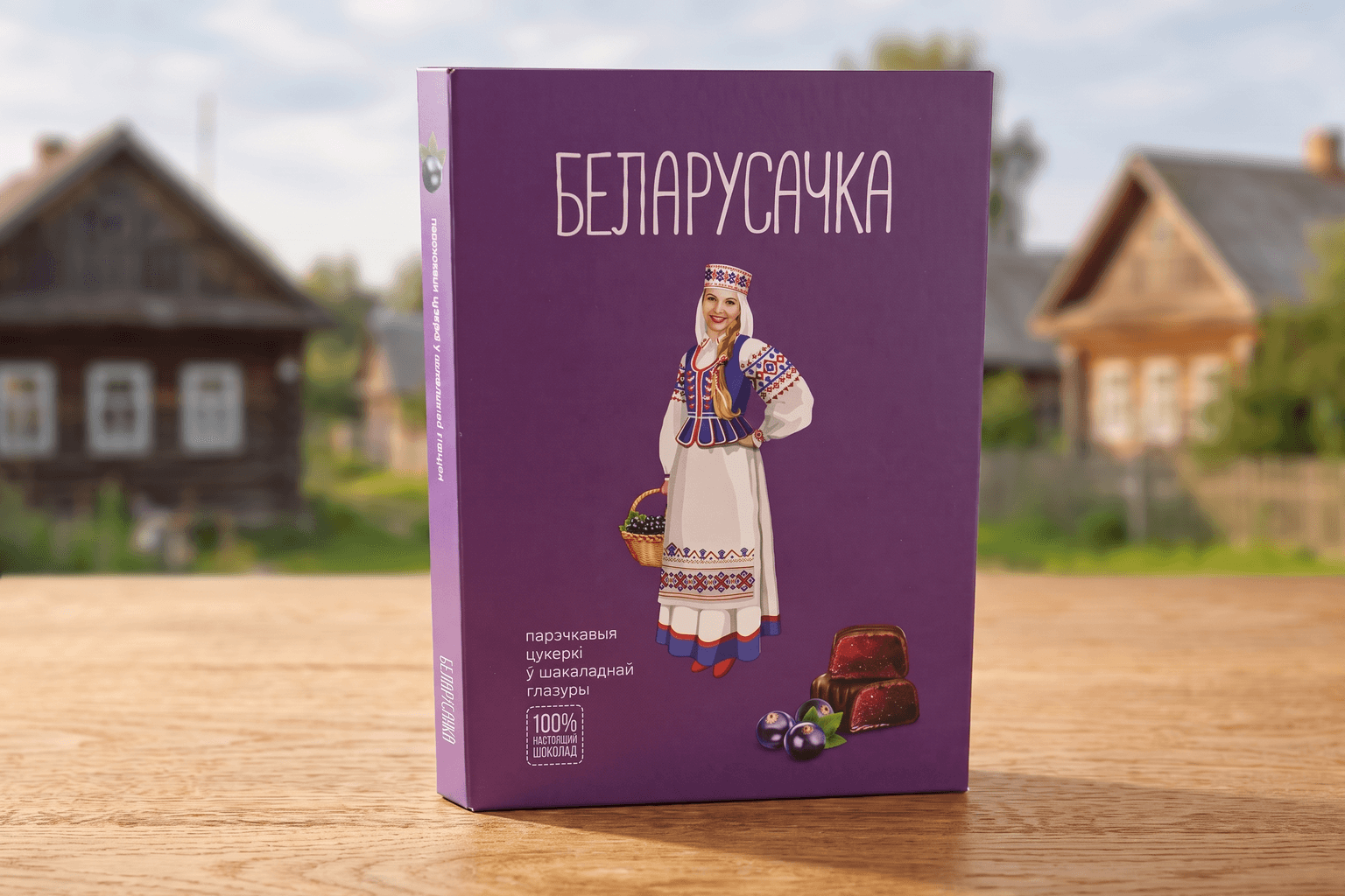 Конфеты  "Черносмородиновые"  ТМ"Белорусочка" Кор. (290г.)