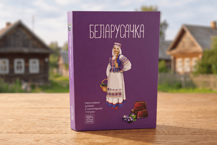 Конфеты  "Черносмородиновые"  ТМ"Белорусочка" Кор. (290г.)