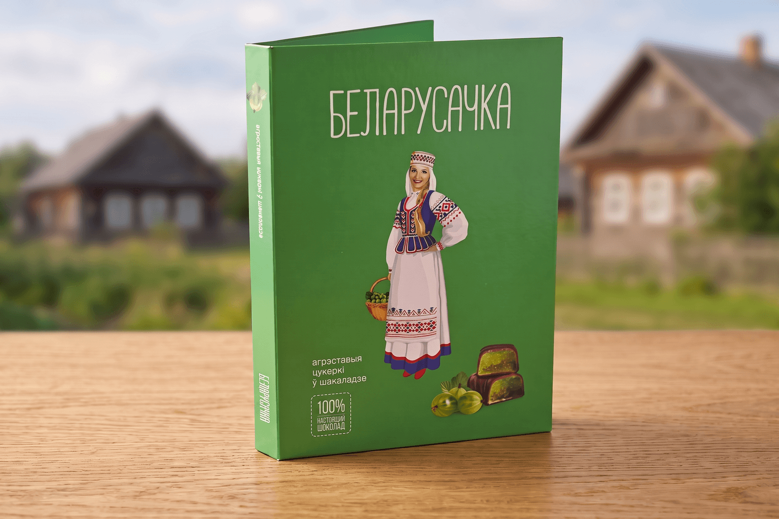 Конфеты  "Крыжовниковые"  ТМ"Белорусочка" Кор. (290г.)