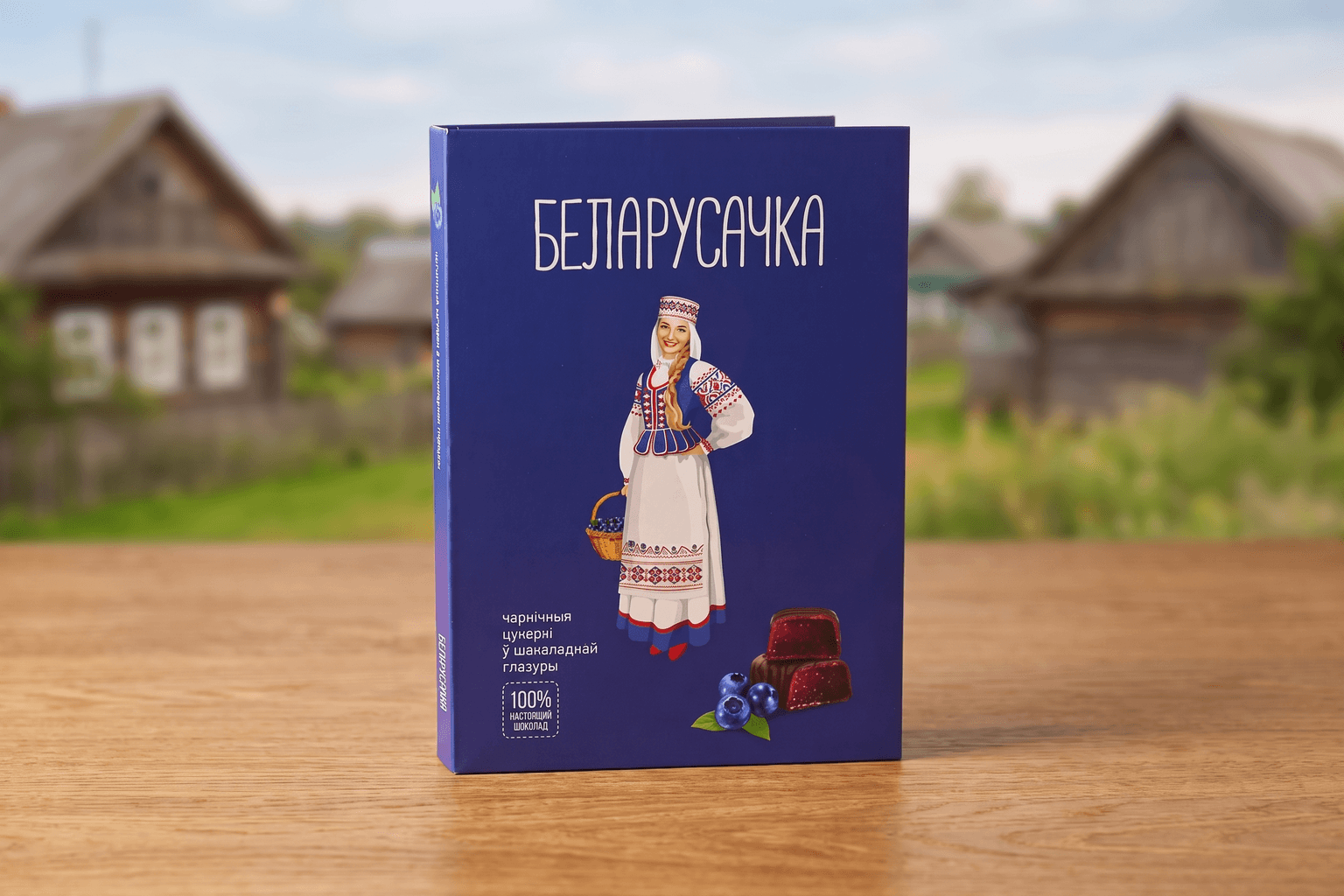 Конфеты  "Черничные"  ТМ"Белорусочка" Кор. (290г.)